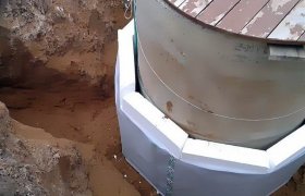 Обшивка кессона снаружи
