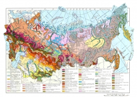 Карта грунтов России Карта грунтов России
